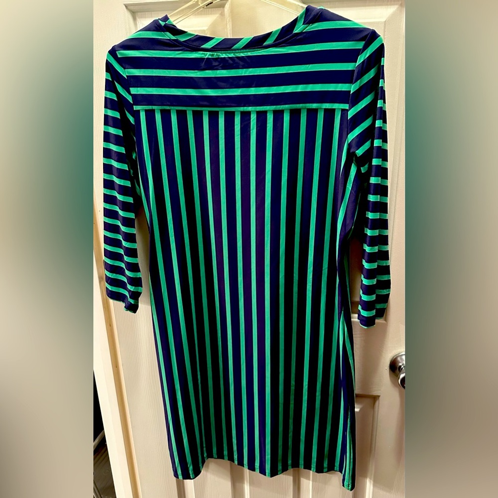 Southern Tide Nwot-W Pippa Perf Dress-Xl, 3/4 Sleeve View 2